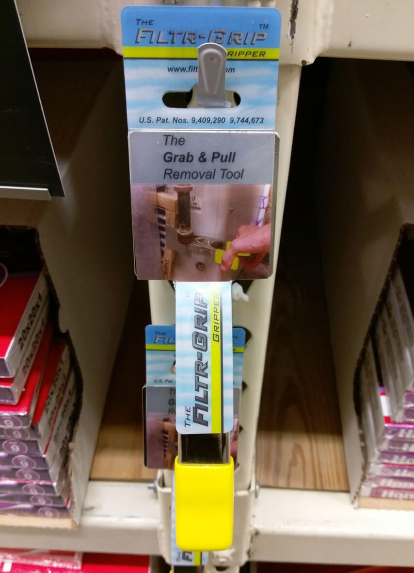 the Filtr-Grip®Gripper packaged